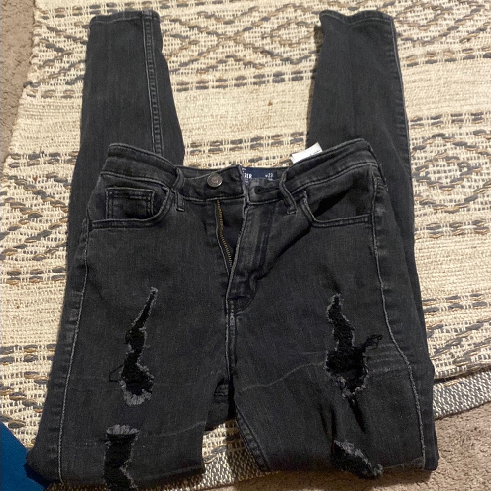 Hollister Skinny Jeans Black